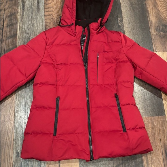 Arctic Expedition Quilted Zip Front Down Ref Puffer jacket in size medium - Picture 5 of 16